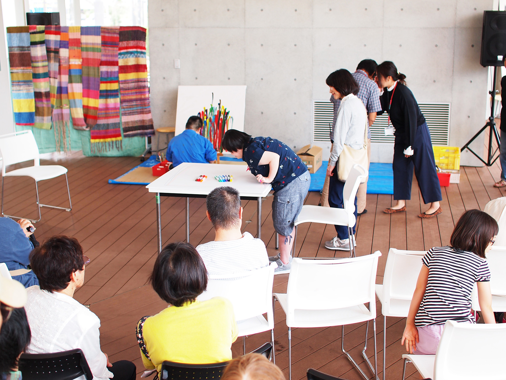 くすのもりアート展の様子-写真5