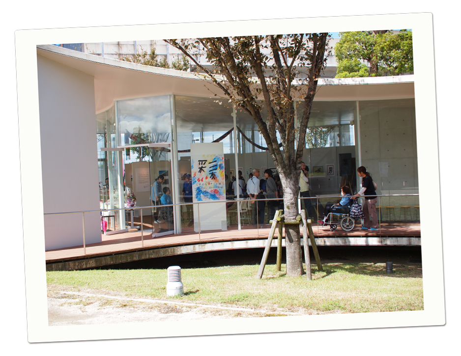 くすのもりアート展の様子